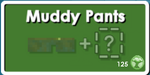 The store button of the Muddy Pants as seen in the Growtoken Store.