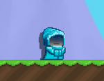 A player wearing the Winter Freezer Set