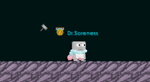 A player wearing the Cotton Candy Cape