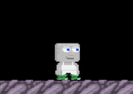 A player wearing the Lion Dancer Feet - Green