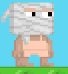 A player wearing the Mummy Mask