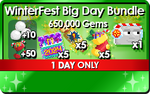 The WinterFest Big Day Bundle during WinterFest 2024