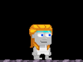 A player wearing the Disco Dude's Mullet