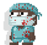 A player with the full Killer Doctor set