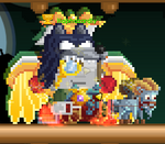 A player wearing Thor's Chariot