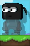 A player wearing Ninja Mask.