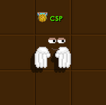 A player wearing Angel Wings with One Ring