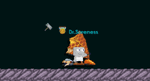 A player wearing the Solar Surfer