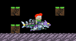 A player wearing Mecha Sharkjira