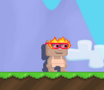 A player with the Infernal Shades equipped