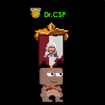 Banner Bandolier displaying "Ezio" with the "Panel" pattern