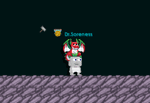 A player wearing the Dragon Fruit Dragon