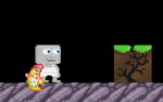 A player wearing the Crabbitz's Golden Crab Claw