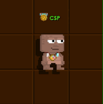 A player wearing a Mooncake Magnificence