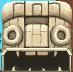 Auto generated statue