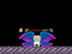 A player wearing the Feathered of the Wings of Infinity.
