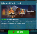 Prince of Persia Lock's purchase screen