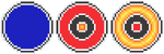 The textures of Bullseye