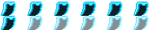 The sprites of the Glowy Cape.