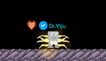 A player wearing the Royal Celestial Tendrils