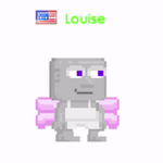 An animated image of a player with Fairy Wings equipped