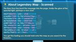 Legendary Map - Scanned Riddle