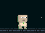 A player wearing the Uranium Necklace