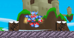 A player wearing the Beastformer! (transformed)