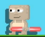 A player with the Double Growsaber equipped