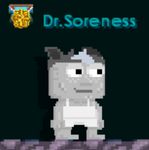 A player wearing the Space Badger Ears