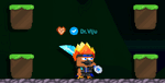 A player wearing the full Ash Set.