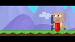A GIF when player using Heartbreaker Hammer.