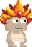 A player wearing the Indonesian Headdress