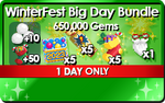 The WinterFest Big Day Bundle during WinterFest 2023