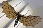 A representation of what the wings would have looked like in real life