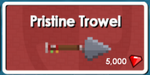 The Pristine Trowel's old store button