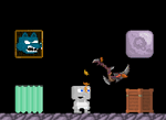 A player wearing the Soul Harvester's Scythe