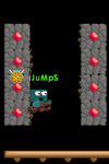 Player on a Climbing Wall with Tarantula Legs equipped
