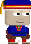 A player wearing the Sami set