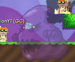 A Boss Ghost in a world.
