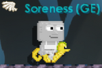 A player wearing the Riding Seahorse