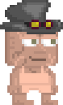 A player wearing the Doompunk Top Hat.