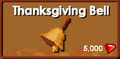 The store button of the Thanksgiving Bell