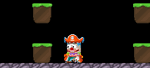 A player wearing the Clown Pirate Set