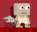 A player with a Mini-Peng equipped