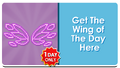 Neon Wings' feature button
