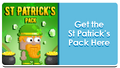 St. Patrick's Pack's Gazette feature button