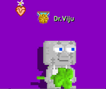 A player wearing the Giant Falling Shamrock