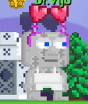 A player wearing the Heart Antennae Headband