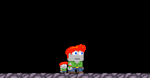 A player with the Mini-You equipped.
